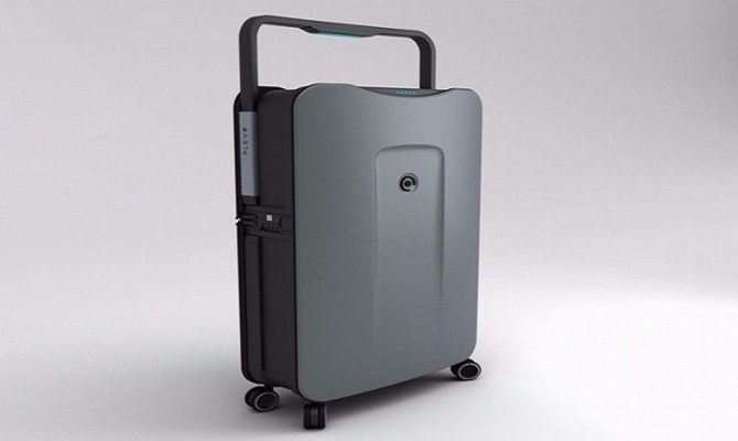 Un argentino creó una valija que revoluciona el mundo
