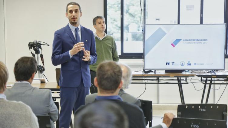 Presentaron página web para difundir resultados electorales