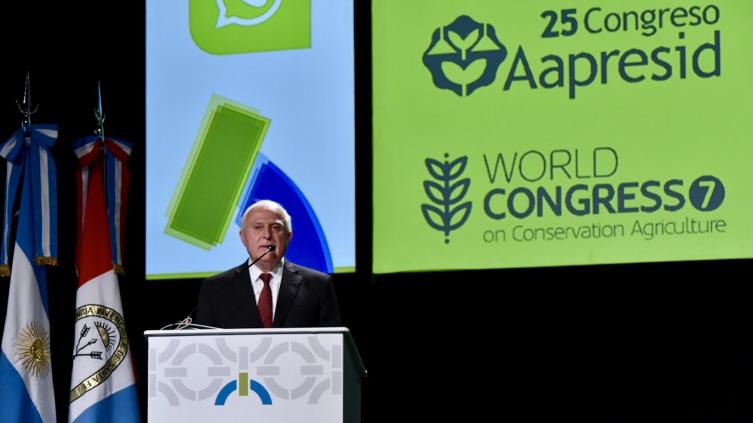 Lifschitz inauguró el Congreso de Aapresid 