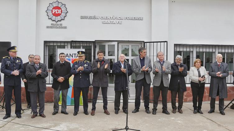 Lifschitz inauguró el área pericial de la PDI
