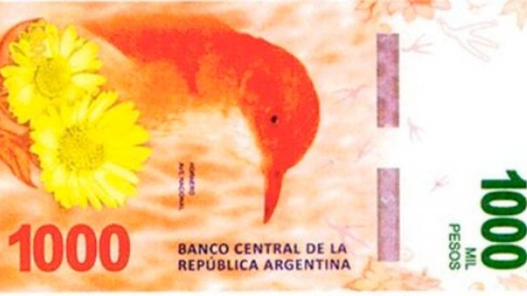 Se viene el billete de 1.000 pesos