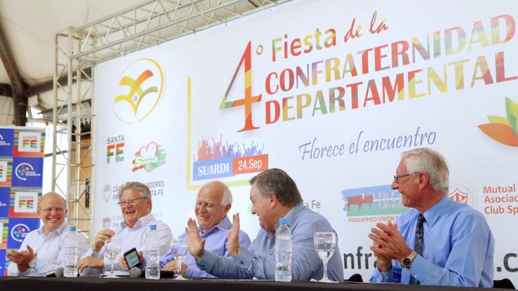 Lifschitz presentó la Fiesta Departamental de la Confraternidad