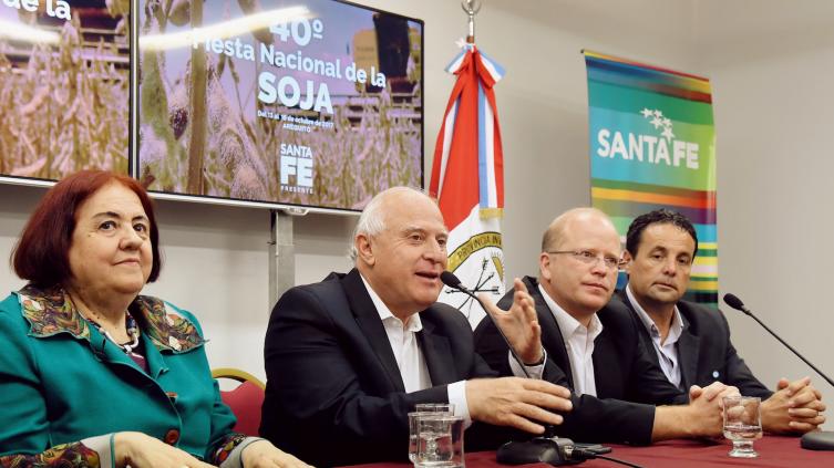 Lifschitz lanzó la 40ª edición de la Fiesta Nacional de la Soja 