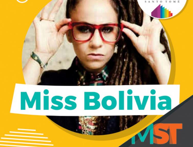 Miss Bolivia actuará en el Anfiteatro de Santo Tomé