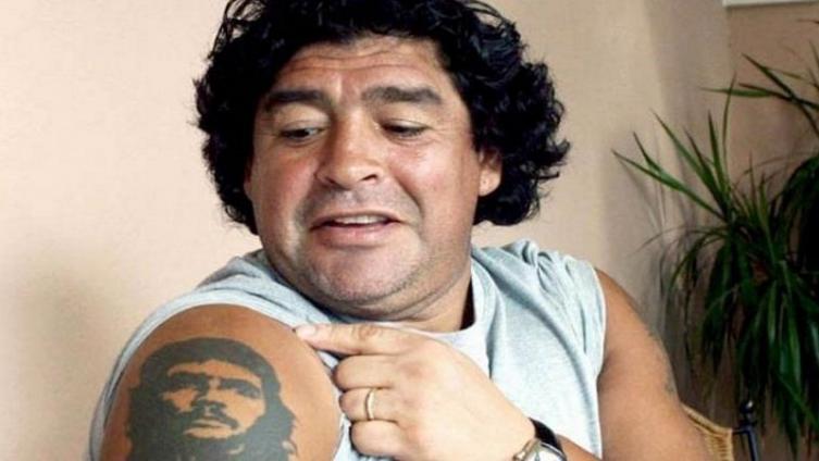 Maradona pidió repatriar los restos del Che Guevara