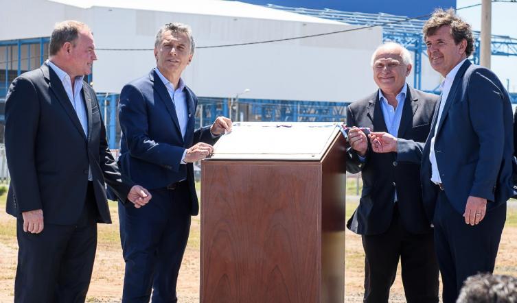 Inauguraron la nueva acería de Gerdau en Pérez