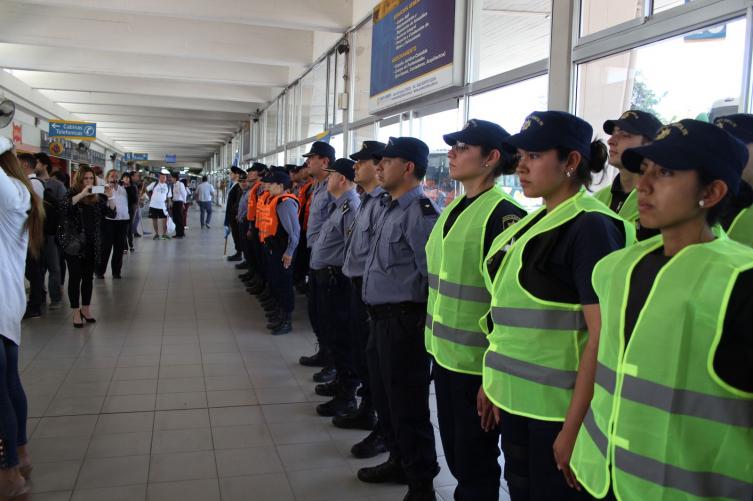 Policiamiento de puntos calientes en Santa Fe