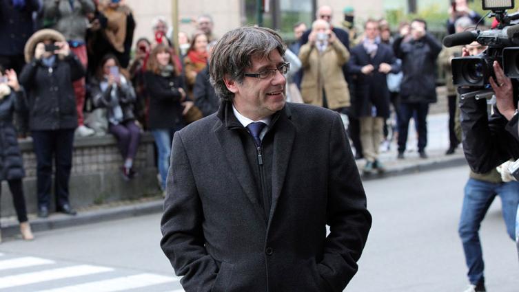 Puigdemont se entregó a la Policía en Bélgica