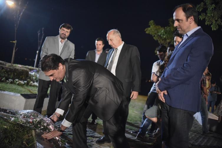 Santa Fe rindió homenaje al héroe suizo Carl Lutz 