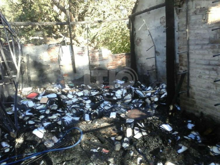Santa Fe: miles de libros perdidos por un voraz incendio