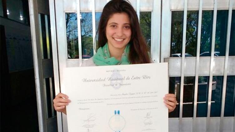 Santafesina premiada con el mejor promedio del país