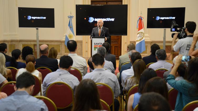 El gobernador de Santa Fe presentó AgroActiva 2018