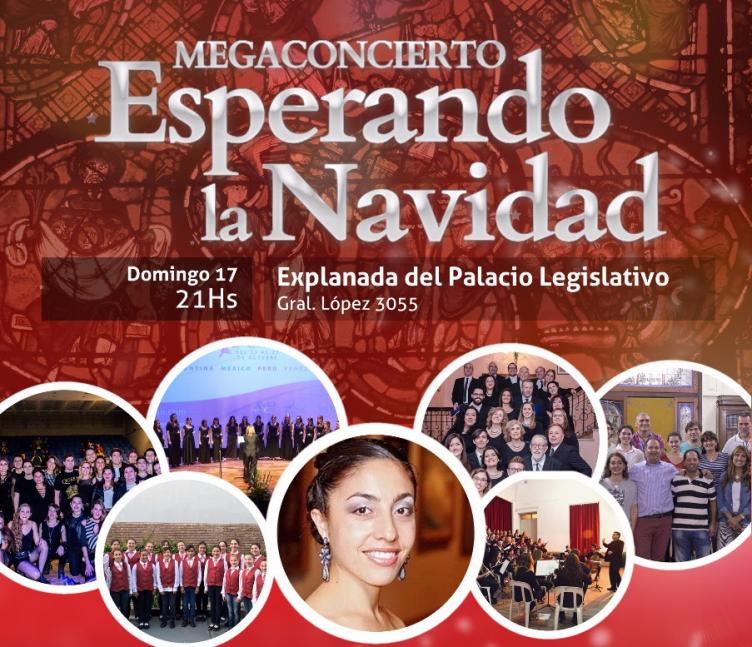 Se realizará en la Legislatura el megaconcierto “Esperando la Navidad”