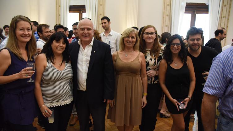 Lifschitz celebró fin de año con empleados públicos