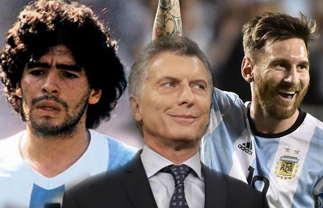 Macri aseguró que “Messi es más que Diego Maradona” 