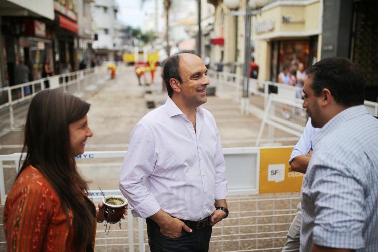 Invierten  40 millones en la peatonal San Martín