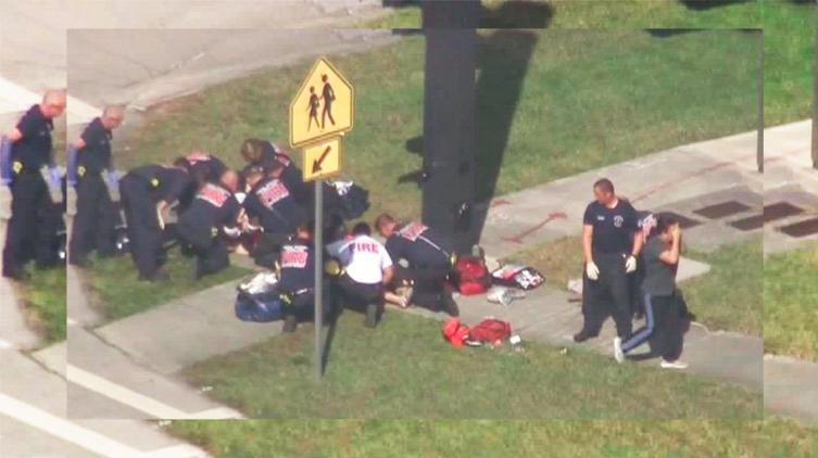 Tiroteo en Florida dejó al menos 17 muertos y 20 heridos