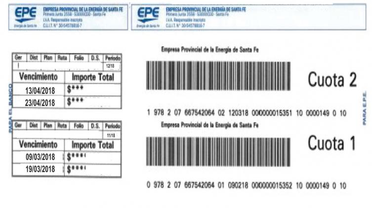 La factura de la EPE ahora se podrá pagar mensualmente