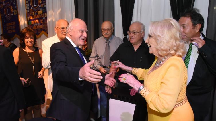 Lifschitz, en un emotivo encuentro con Mirtha Legrand