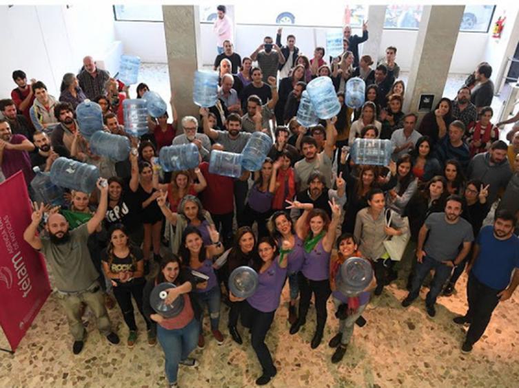 Télam sumarió a empleadas que participaron del 8M