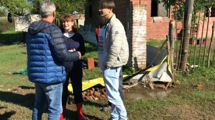  Fuerte operativo sanitario en localidades afectadas por las lluvias