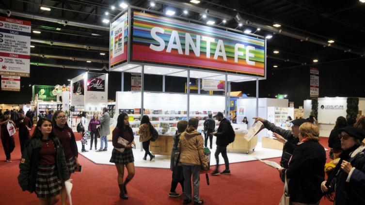 Santa Fe, el mejor stand provincial de la Feria del Libro
