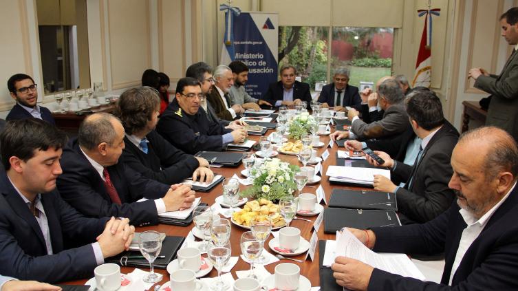 Farías presidió nueva reunión de la Junta de Seguridad