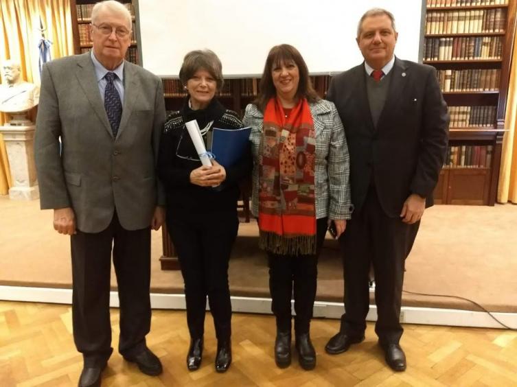 Investigadora de la UNL en la Academia Nacional de Medicina
