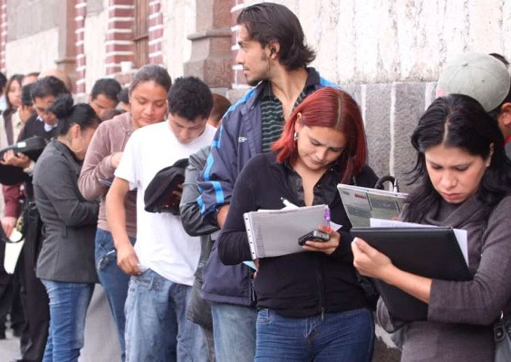 Se perdieron más de 94 mil empleos en blanco 