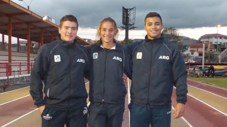 Santafesinos en el podio de los Sudamericanos de Atletismo