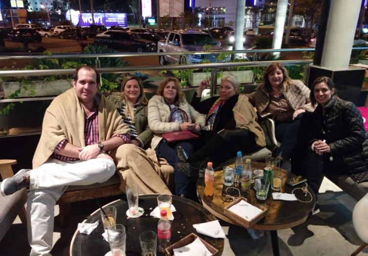 El baile de Lilita Carrió con amigas en el norte