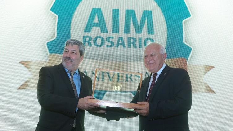Lifschitz en el aniversario de los industriales metalúrgicos de Rosario