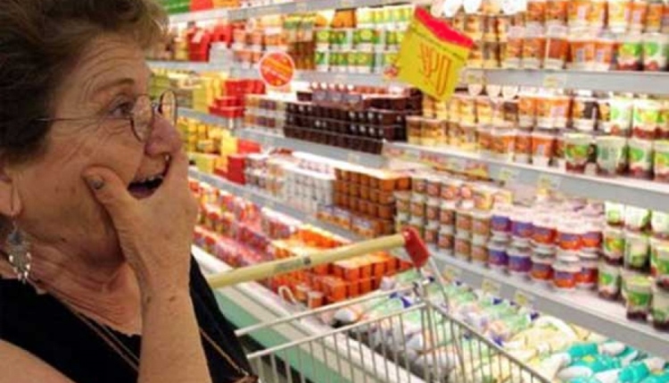 Los alimentos aumentaron 33 % en el último año