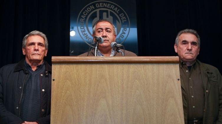 La CGT lanzó un paro general para el 25 de setiembre