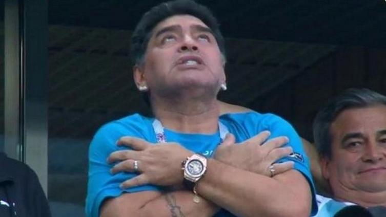 Diego Maradona ya sabe quién lo dio por muerto