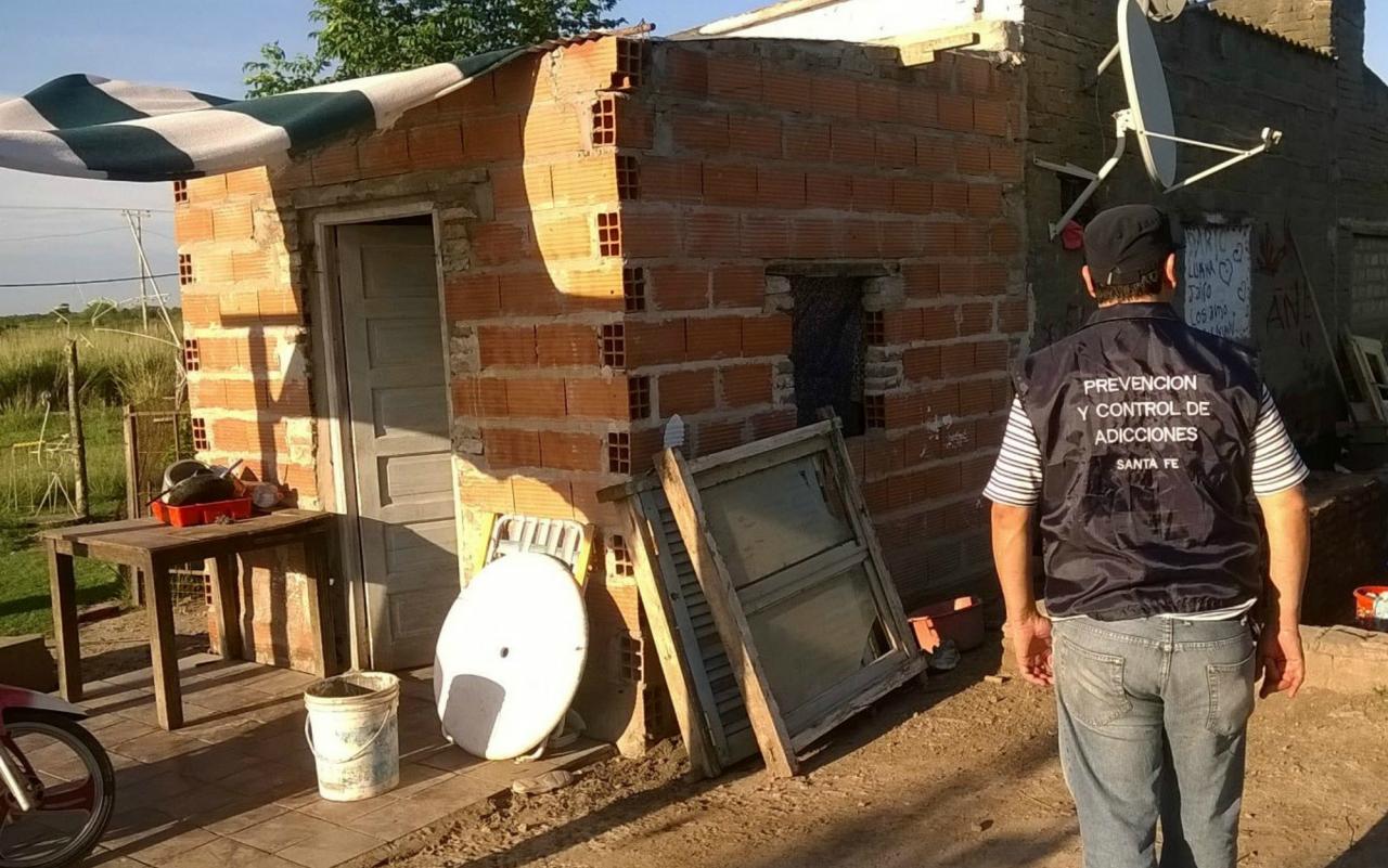 Secuestraron droga y armas de fuego en Tostado